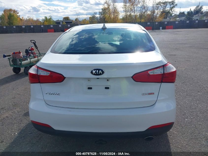 2016 Kia Forte Ex VIN: KNAFX4A84G5505339 Lot: 40797628