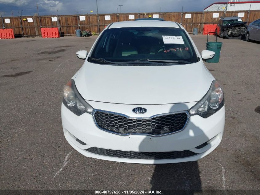 2016 Kia Forte Ex VIN: KNAFX4A84G5505339 Lot: 40797628