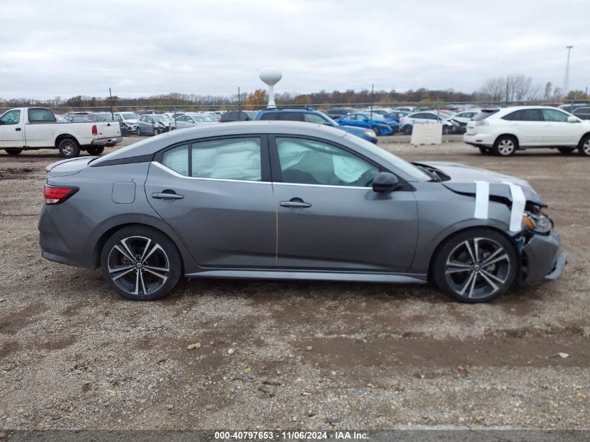 2020 Nissan Sentra Sr Xtronic Cvt VIN: 3N1AB8DV8LY281836 Lot: 40797653