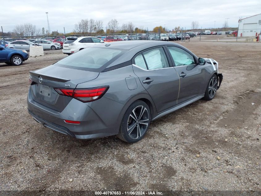 2020 Nissan Sentra Sr Xtronic Cvt VIN: 3N1AB8DV8LY281836 Lot: 40797653