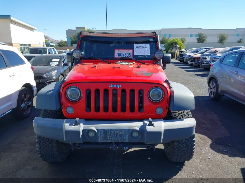 2016 Jeep Wrangler Unlimited Sport VIN: 1C4BJWDG8GL259165 Lot: 40797684