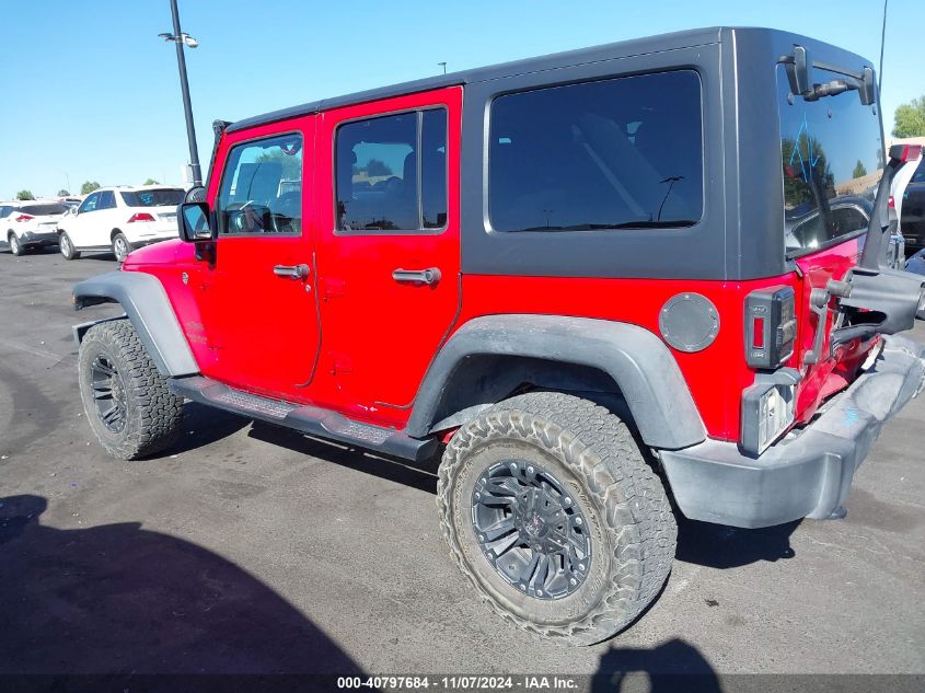 2016 Jeep Wrangler Unlimited Sport VIN: 1C4BJWDG8GL259165 Lot: 40797684