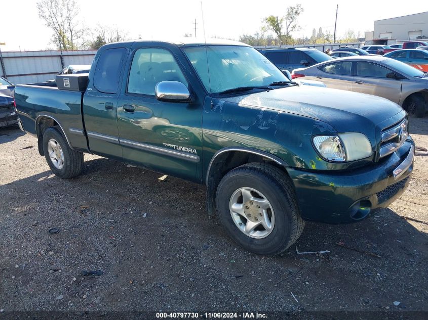 2003 Toyota Tundra Sr5 V8 VIN: 5TBRT34183S432087 Lot: 40797730