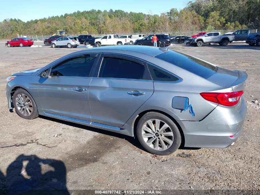 2015 Hyundai Sonata Sport VIN: 5NPE34AF1FH109926 Lot: 40797742