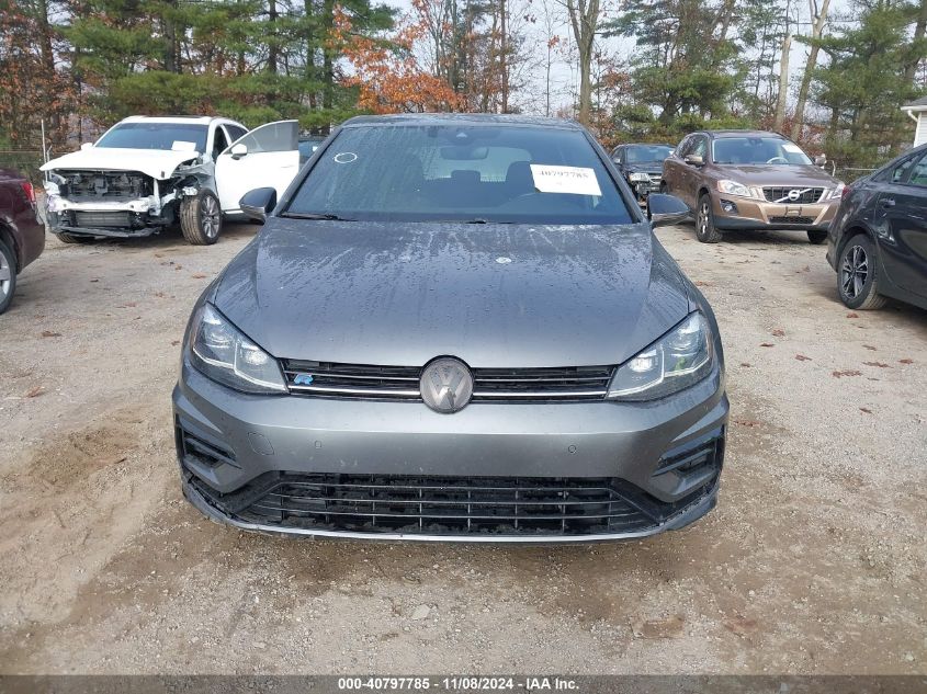 2019 Volkswagen Golf R 2.0T W/Dcc Navigation VIN: WVWWA7AU7KW134585 Lot: 40797785