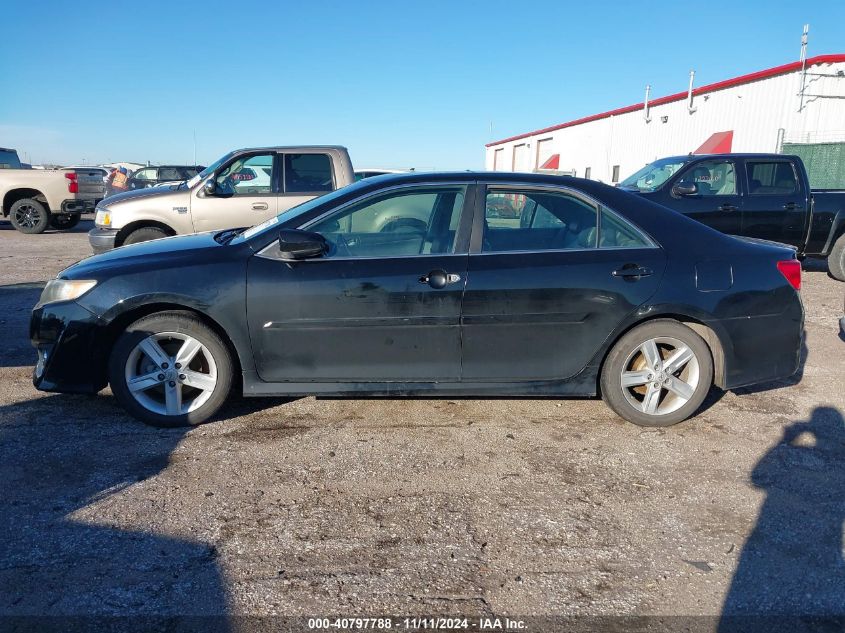 2013 Toyota Camry Se VIN: 4T1BF1FK2DU722330 Lot: 40797788