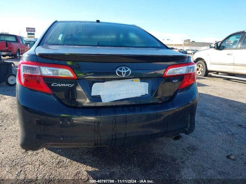 2013 Toyota Camry Se VIN: 4T1BF1FK2DU722330 Lot: 40797788