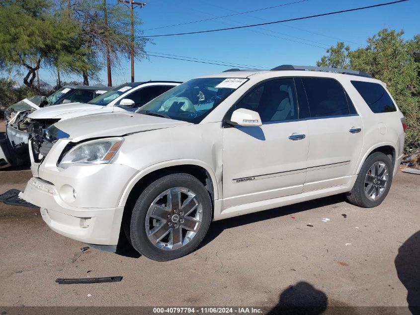 2011 GMC Acadia Denali VIN: 1GKKRTED1BJ349987 Lot: 40797794