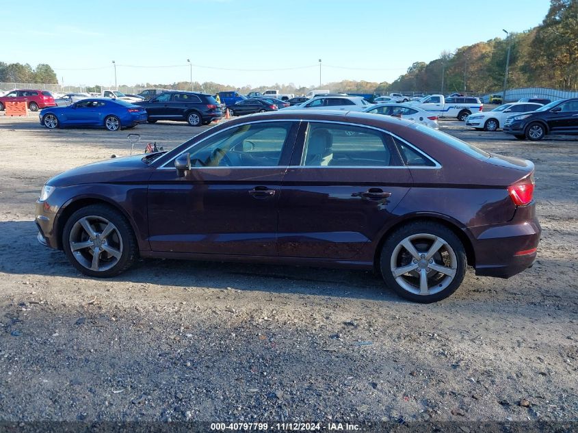 2015 Audi A3 2.0T Premium VIN: WAUBFGFFXF1055261 Lot: 40797799