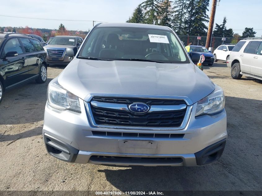 2018 Subaru Forester 2.5I VIN: JF2SJAAC2JH523593 Lot: 40797806