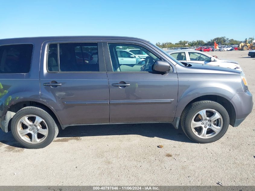 2015 Honda Pilot Ex VIN: 5FNYF3H43FB021171 Lot: 40797846