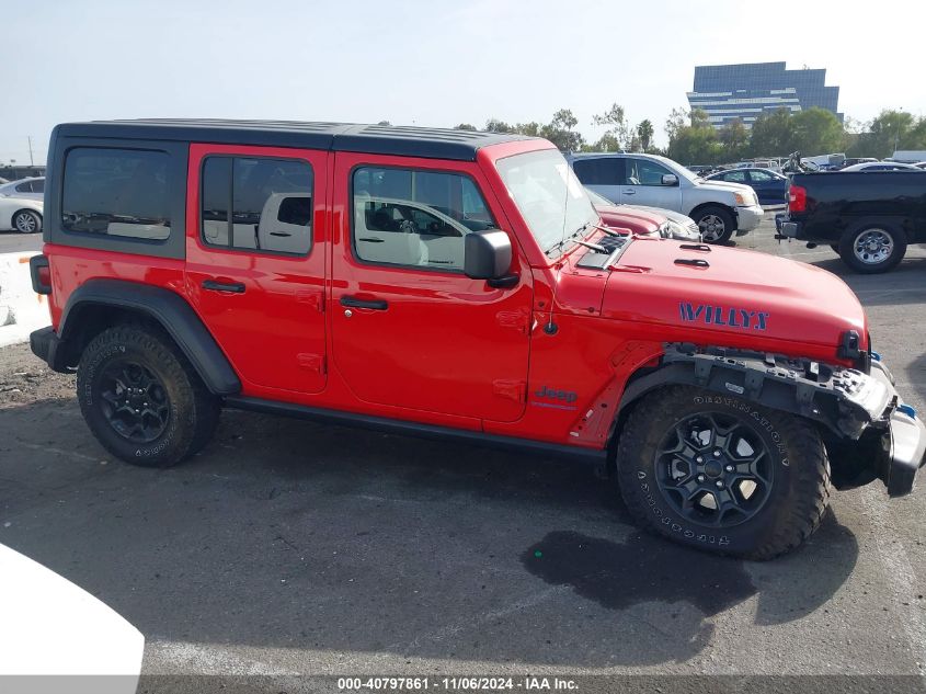 2023 Jeep Wrangler 4Xe 4X4 VIN: 1C4JJXN60PW690055 Lot: 40797861