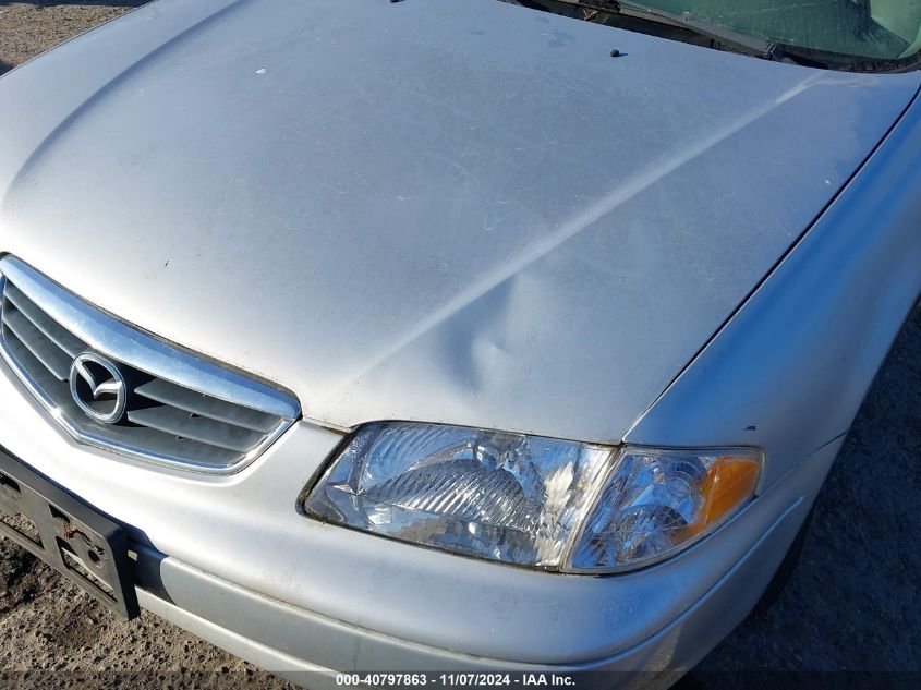 2001 Mazda 626 Es/Lx VIN: 1YVGF22CX15214315 Lot: 40797863