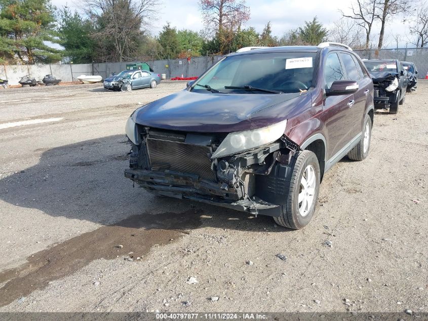 2011 Kia Sorento Lx VIN: 5XYKT3A13BG071845 Lot: 40797877