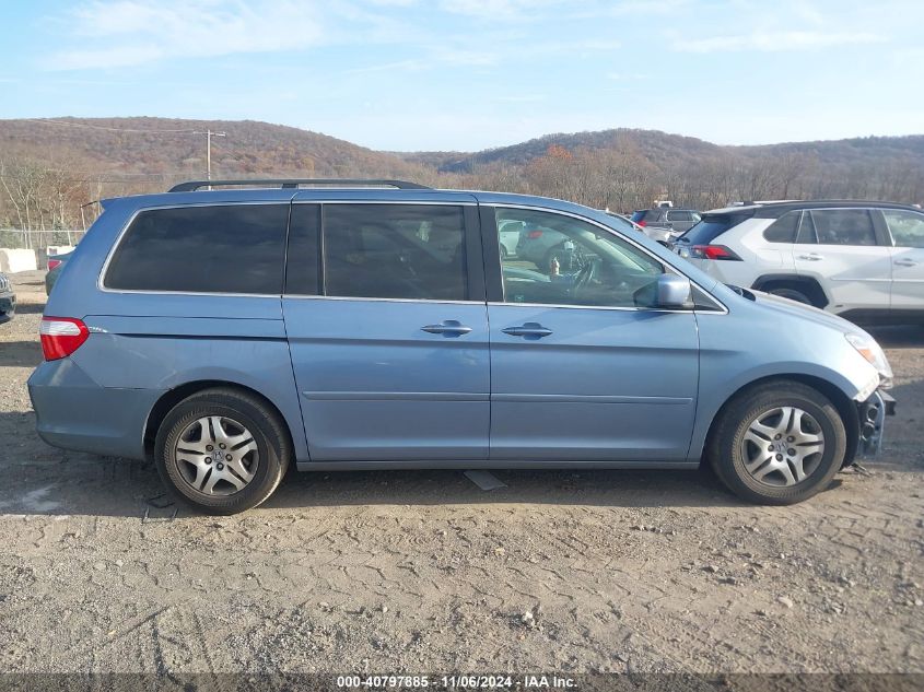 2007 Honda Odyssey Ex-L VIN: 5FNRL38647B077247 Lot: 40797885