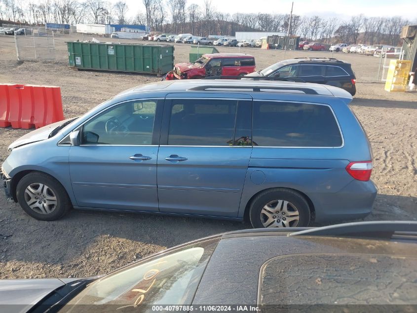 2007 Honda Odyssey Ex-L VIN: 5FNRL38647B077247 Lot: 40797885