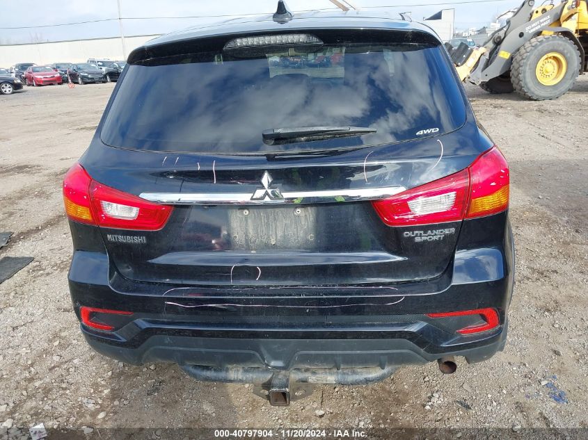 2018 Mitsubishi Outlander Sport 2.0 Es/2.0 Le VIN: JA4AR3AU3JU020714 Lot: 40797904