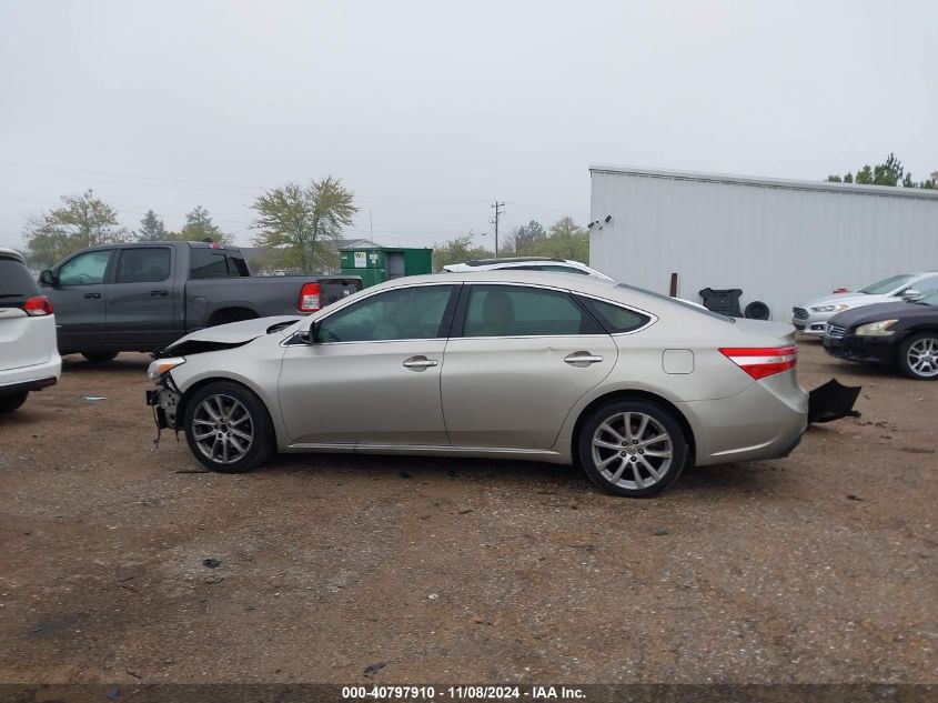 2013 TOYOTA AVALON VIN: 4T1BK1EB8DU023118