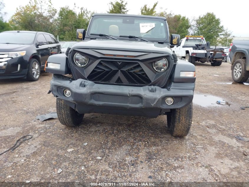 2020 Jeep Wrangler Unlimited Black And Tan 4X4 VIN: 1C4HJXDN8LW184670 Lot: 40797911