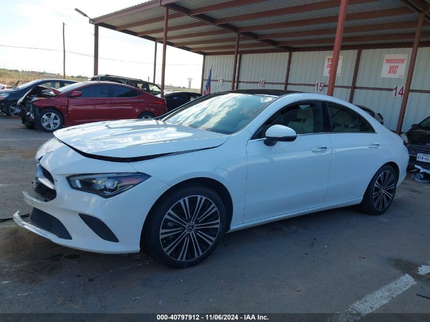 2023 Mercedes-Benz Cla 250 Coupe VIN: W1K5J4GB0PN335263 Lot: 40797912