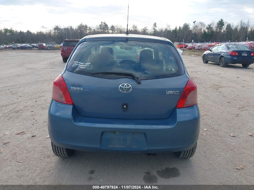 2008 Toyota Yaris VIN: JTDJT923X85199922 Lot: 40797924