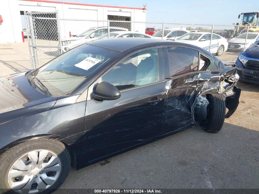 2015 Chevrolet Cruze Ls Auto VIN: 1G1PA5SH0F7261147 Lot: 40797926