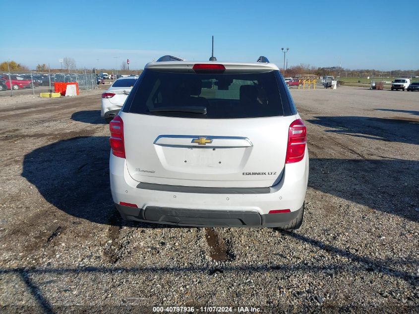 2016 CHEVROLET EQUINOX LTZ - 2GNALDEK7G1186302