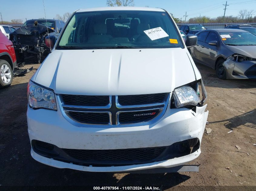 2017 Dodge Grand Caravan Se VIN: 2C7WDGBG9HR756223 Lot: 40797954