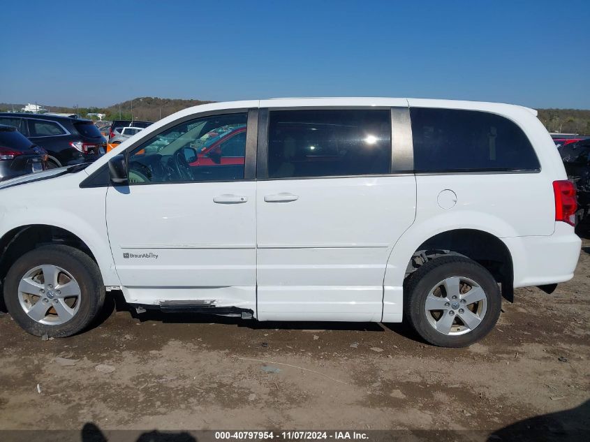 2017 Dodge Grand Caravan Se VIN: 2C7WDGBG9HR756223 Lot: 40797954