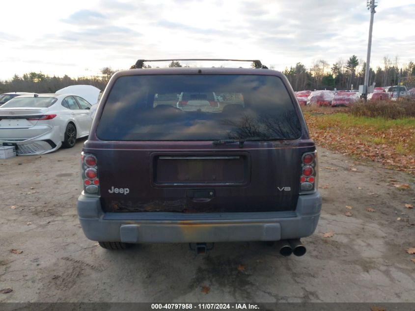 1996 Jeep Grand Cherokee Laredo VIN: 1J4GZ58Y2TC315231 Lot: 40797958