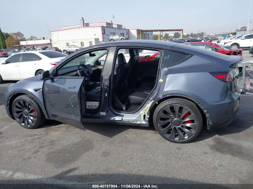 2023 TESLA MODEL Y PERFORMANCE DUAL MOTOR ALL-WHEEL DRIVE - 7SAYGDEFXPF856925