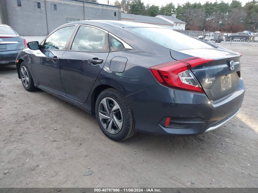 2020 Honda Civic Lx VIN: 2HGFC2F66LH500951 Lot: 40797986