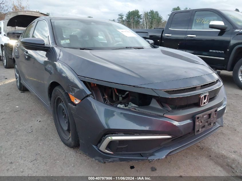 2020 Honda Civic Lx VIN: 2HGFC2F66LH500951 Lot: 40797986