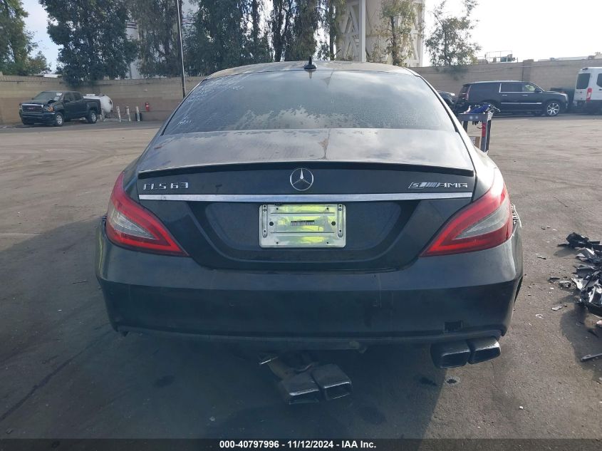 2015 Mercedes-Benz Cls 63 Amg S 4Matic VIN: WDDLJ7GB5FA143738 Lot: 40797996