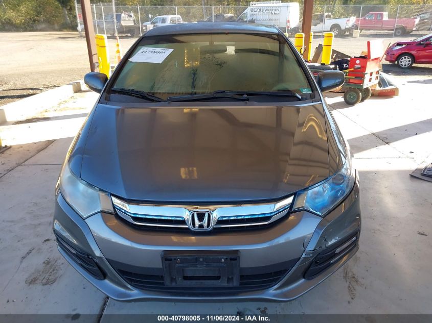 2012 Honda Insight Lx VIN: JHMZE2H5XCS002530 Lot: 40798005