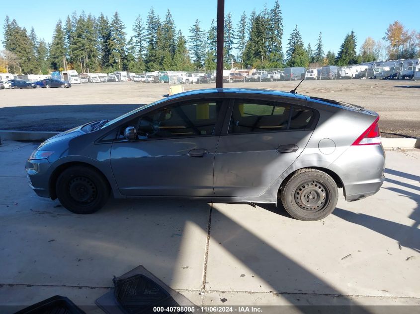 2012 Honda Insight Lx VIN: JHMZE2H5XCS002530 Lot: 40798005