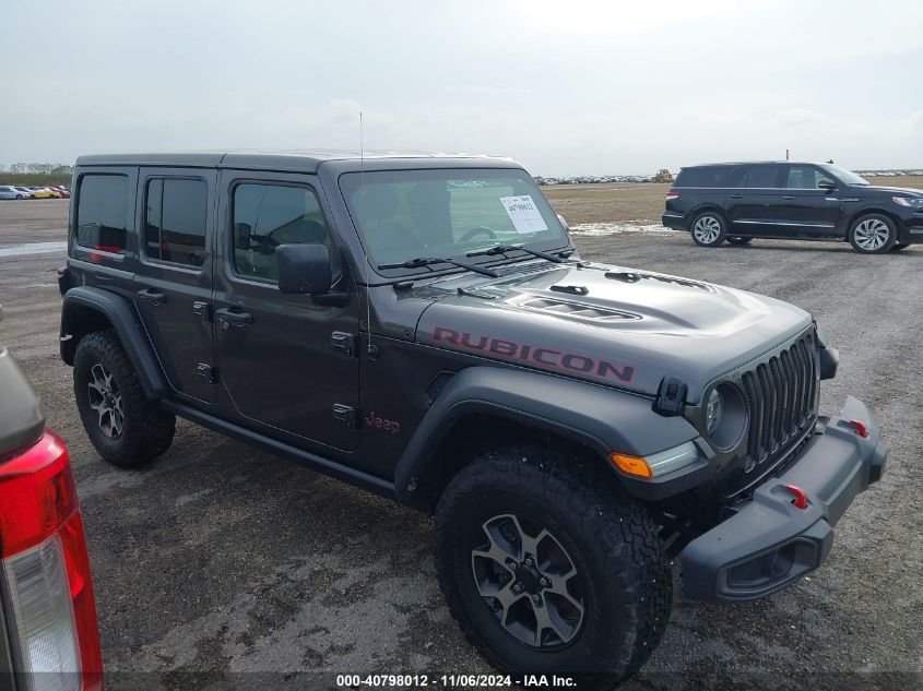 2021 Jeep Wrangler Unlimited Rubicon 4X4 VIN: 1C4HJXFG8MW540339 Lot: 40798012