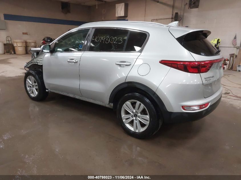 2017 Kia Sportage Lx VIN: KNDPMCAC8H7293243 Lot: 40798023