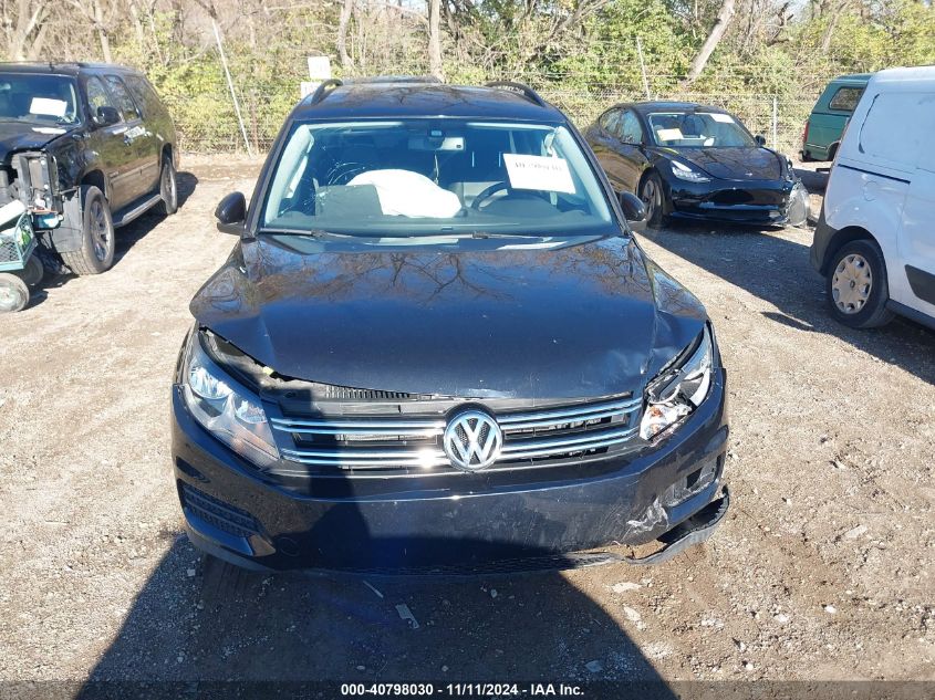 2016 Volkswagen Tiguan S/Se/Sel/R-Line VIN: WVGBV7AX9GW532719 Lot: 40798030