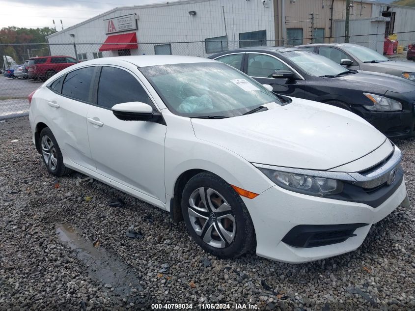 2018 Honda Civic Lx VIN: 2HGFC2F56JH578490 Lot: 40798034