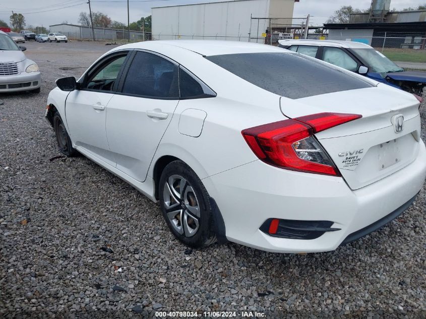 2018 Honda Civic Lx VIN: 2HGFC2F56JH578490 Lot: 40798034