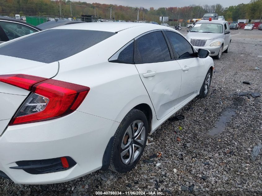 2018 Honda Civic Lx VIN: 2HGFC2F56JH578490 Lot: 40798034