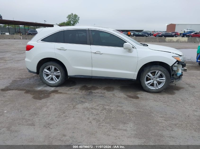 2015 Acura Rdx VIN: 5J8TB3H53FL018624 Lot: 40798072