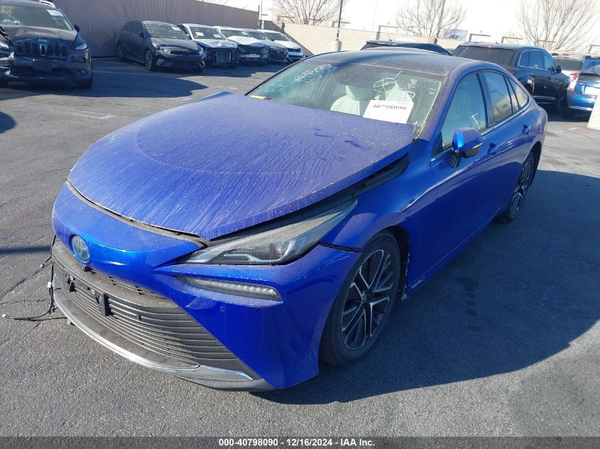 VIN JTDAAAAA9MA001856 2021 Toyota Mirai, Limited no.2