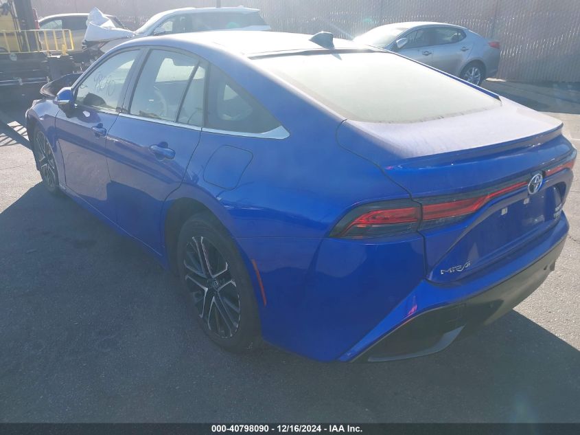 VIN JTDAAAAA9MA001856 2021 Toyota Mirai, Limited no.3