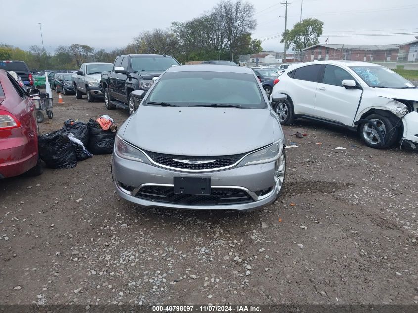 2015 Chrysler 200 C VIN: 1C3CCCCB2FN545314 Lot: 40798097