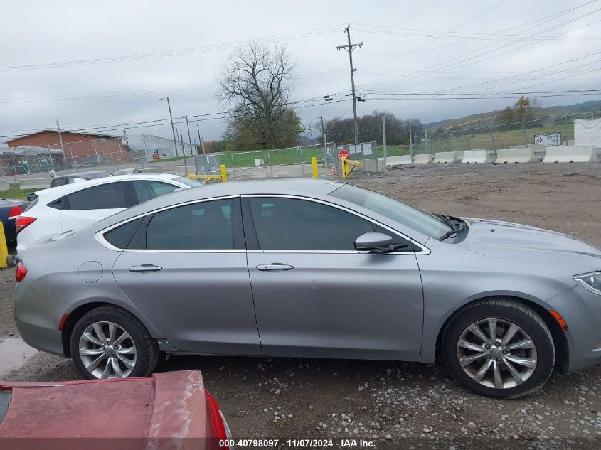 2015 Chrysler 200 C VIN: 1C3CCCCB2FN545314 Lot: 40798097