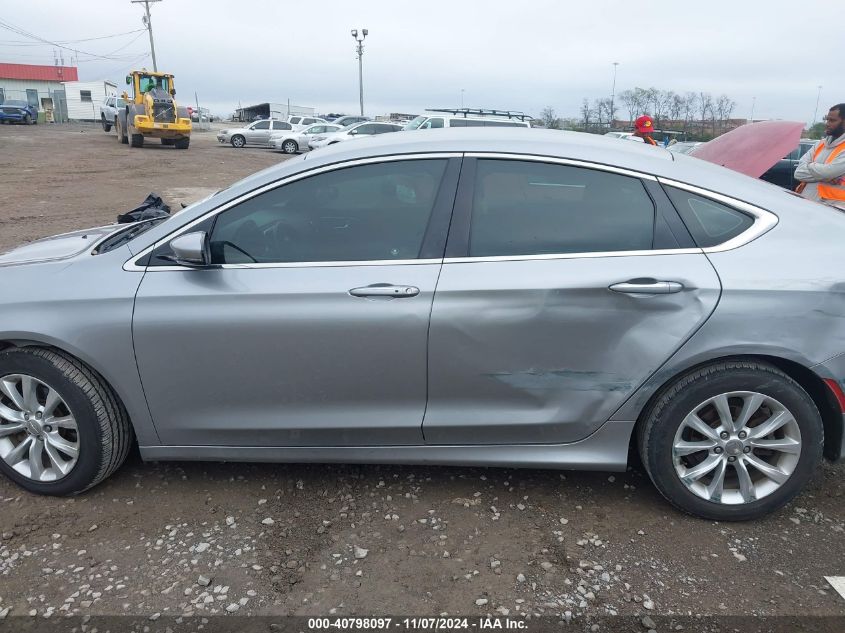 2015 Chrysler 200 C VIN: 1C3CCCCB2FN545314 Lot: 40798097