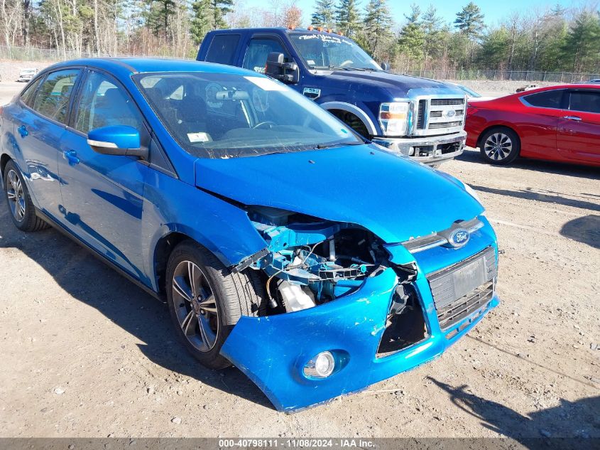 2014 Ford Focus Se VIN: 1FADP3F21EL386270 Lot: 40798111