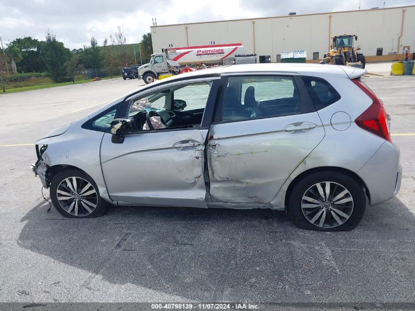 2015 Honda Fit Ex/Ex-L VIN: 3HGGK5H89FM726379 Lot: 40798139